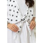 Vestido Charme Linho BRANCO