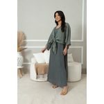 Vestido Leticia Linho CHUMBO