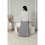 Vestido Leticia Linho BEGE