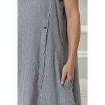 Vestido Leticia Linho BEGE