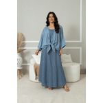 Vestido Leticia Linho JEANS