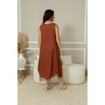 VESTIDO OPHELIA TELHA