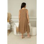 VESTIDO OPHELIA MARROM