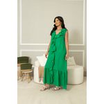 VESTIDO ZANI VERDE BANDEIRA