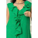 VESTIDO ZANI VERDE BANDEIRA