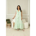 VESTIDO ZANI VERDE AGUA