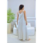 VESTIDO LEONA BEGE