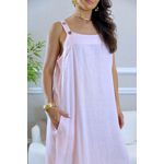 VESTIDO LEONA ROSA BEBÊ