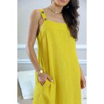 VESTIDO LEONA MOSTARDA