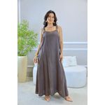 VESTIDO LEONA MARROM