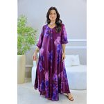 VESTIDO ORIANA UVA
