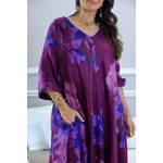 VESTIDO ORIANA UVA