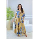VESTIDO ORIANA CARAMELO