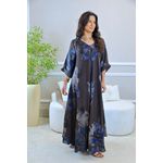 VESTIDO ORIANA MARROM