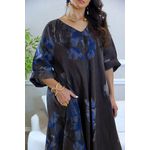 VESTIDO ORIANA MARROM