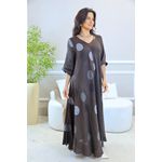 VESTIDO SUELEN MARROM