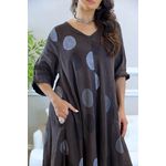 VESTIDO SUELEN MARROM