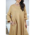 VESTIDO ANYAH CARAMELO