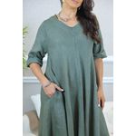 VESTIDO ANYAH MILITAR