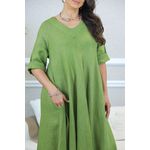 VESTIDO ANYAH PISTACHE