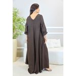 VESTIDO ANYAH MARROM
