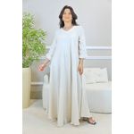 VESTIDO ANYAH BEGE
