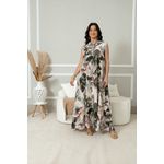 Vestido Amélia Linho MILITAR