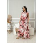 Vestido Amélia Linho ROSA