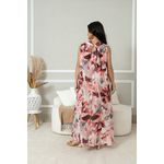 Vestido Amélia Linho ROSA