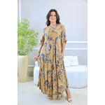 VESTIDO FELIPA CARAMELO