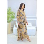 VESTIDO FELIPA CARAMELO