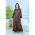 CHEMISE GEORGIA MARROM