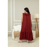 VESTIDO SOLANA BORDO