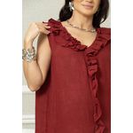 VESTIDO SOLANA BORDO