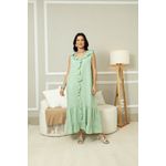 VESTIDO SOLANA VERDE ÁGUA