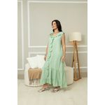 VESTIDO SOLANA VERDE ÁGUA