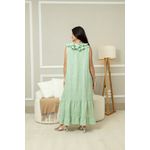 VESTIDO SOLANA VERDE ÁGUA