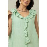 VESTIDO SOLANA VERDE ÁGUA