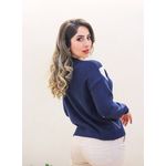 Cashmere Italiano Lilian Azul Marinho