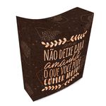 Embalagem para Batata Frita Delivery Preto (PCT 100 unids)