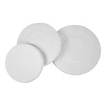 Caixas De Pizza Redonda Tam. 35 (G) - Branca - Pct 25 Und