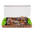 Embalagem COMBO Espetinho - 04 unidades Kraft (PCT 100 unids)