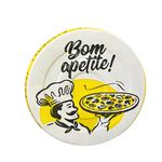 Caixas De Pizza Redonda Tam. 30 - Amarela - Pct 25 Und 