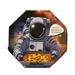Caixas De Pizza Oitavada Fotográfica Tam. 35 - Astronauta - Pct 50 Und 