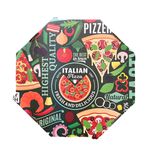 Caixas De Pizza Oitavada Fotográfica Tam. 35 - Italian Pizza - Pct 50 Und 