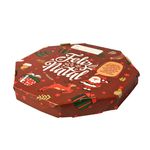 Caixas De Pizza Oitavada Fotográfica Tam. 35 - Natal - Pct 50 Und
