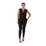 CALÇA BOLSO FRENTE E PUNHO - PRETO