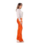 CALCA FLARE POWER CIRRE BOTOES - LARANJA