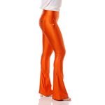 CALCA FLARE POWER CIRRE BOTOES - LARANJA