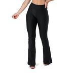 CALCA FLARE POWER COSTURA FRENTE - PRETO